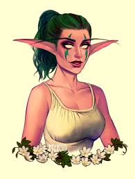 The Anemone By Myks0 World Of Warcraft Characters Warcraft Heroes Warcraft Art