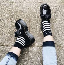 We've kept it simple, just follow these tips. Docs And Socks The Holly Shoe Shared By Womild Old School Fashion Pretty Shoes Shoes