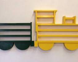 Cool creating activity book for boys and girls entertaining with plenty of stunning thomas the train designs. Wooden Wall Train Shelf Etsy Shelves Train Shelf Childrens Furniture