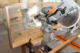 The chips and sawdust it creates get everywhere. How To Make A Compound Miter Saw Dust Hood