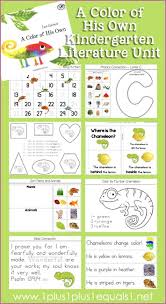 Clic on the image to print it ! Free Literature Unit Printable Pack A Color Of His Own Kids Activities Saving Money Home Management Motherhood On A Dime