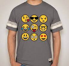 This Multiple Face Emojis Design Is The Perfect Custom Idea For Diy Emoji Kids Birthday Party T Shirts Inclu Tshirt Designs Custom Tshirt Design Shirt Designs