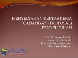 Proposal penelitian memang memiliki formatnya sendiri. Pdf Panduan Penyediaan Proposal Kajian Dr Mohd Anuar Ramli Academia Edu