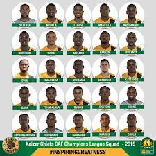 Kaizer chiefs first team competes in the dstv premiership. Kaizer Chiefs On Twitter See Picture Rt Austinskhu Cn We Get The Names Of The Players For Caf Assomblief Kaizer Chiefs Http T Co Cihct3xsgn
