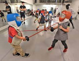 Little Musketeers Take A Stab At Fencing