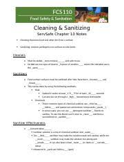 Construction plan review construction plans will require approval by the local 3. Servsafe Chapter 9 Notes Docx Safe Facilities And Pest Management Servsafe Chapter 9 Notes Interior Requirements For A Safe Operation Floors Walls And Course Hero