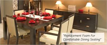 Get your new foam for: Dining Chair Foam Replacement Foam For Kitchen Seats