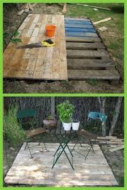 Idee De Terrasse En Palettes Palette Jardin Idees Jardin Amenagement Jardin