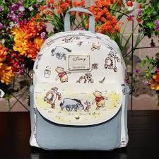 Vintage winnie the pooh and tigger backpack pink & purple w/ flowers. Loungefly Winnie The Pooh Off 67