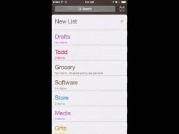 Once you use it a few times, you probably works with siri. Using The Siri To Create Manage And Share Grocery Lists Youtube