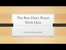 1,136 7 a collection of cool harry potter or harry potter style projects i'd love to tackle. The Hardest Harry Potter Trivia Quiz Scuffed Entertainment