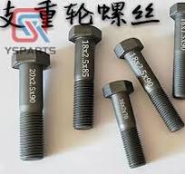 Excavator and bulldozer track roller bolt bottom roller bolts