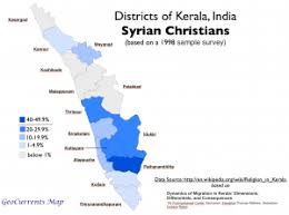 Map of kerala districtwise kerala map pilgrimage centres in kerala. Religion Caste And Electoral Geography In The Indian State Of Kerala Geocurrents