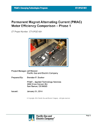 Therfore has to be just right ammount for best sound quality. Pdf Permanent Magnet Alternating Current Pmac Motor Efficiency Comparison Phase 1