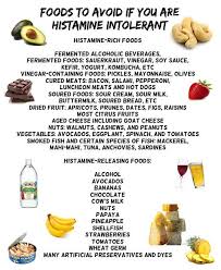 eating my way to better health food charts high histamine