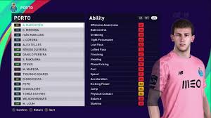 Juventus turin trifft auf den fc porto und muss ein 1:2 aus dem. Efootball Pes 2021 Official Fc Porto Players Ratings Pepe Marega Telles Youtube