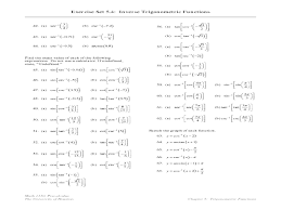 ¢will count as an assignment. Inverse Trig Functions Worksheet With Answers Promotiontablecovers