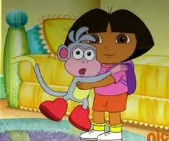 En algunos episodios de dora la exploradora aparece su primo diego, que puede hablar el lenguaje de los animales y los principales personajes de la serie infantil de clan tve. Dora The Explorer Go Diego Go 604 Dora S Hair Raising Adventure Video Dailymotion