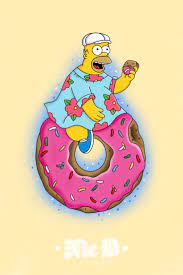 Just Homer Wearing A Moo Moo Riding A Donut Homer Simpson Homer Simpson Beer Comedy Central Funny