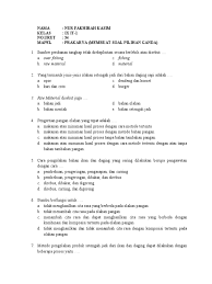Check spelling or type a new query. Soal Prakarya Kelas 9 Pengolahan Bahan Pangan Ikan Dan Daging Jawabanku Id