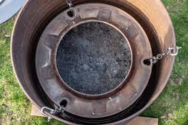 Aufbau Einer Feuertonne Mit Feuerplatte Futterattacke De Feuertonnen Feuerplatte Grilltonne