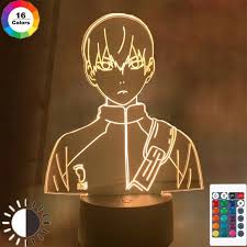 Home 1 › haikyuu 2. Kageyama Tobio From Anime Haikyuu Led Lamp Shoyo Kenma Kuroo Bokuto Oikawa Nekoma Karasuna Night Light Gift Present In 2021 Anime Kids Bedroom Decor Led Lamp