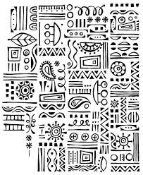 Miriam Badyrka Is The Doodler Imaginary Alphabet Doodles Afrikanische Muster Kritzeln Kunst Ethnische Muster