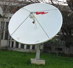 A satellite dish essentially is an antenna because it picks up radio waves and sends them down a cable to the receiver. Satellite Dish Wikipedia