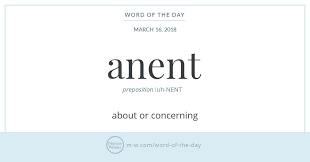 Word Of The Day Anent Words Word Of The Day Word Definitions