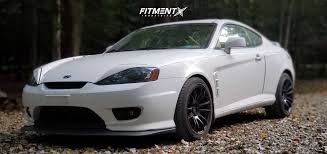 Maybe you would like to learn more about one of these? 2006 Hyundai Tiburon Gt With 17x9 Avid1 Av20 And Black Lion 235x45 On Stock Suspension 849741 Fitment Industries