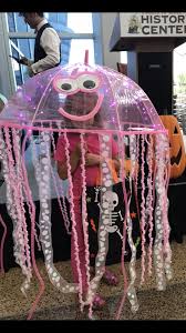 Easy Halloween Costume No Sew Jellyfish Umbrella Kids Umbrella And Battery Powere Diy Halloween Costumes For Kids Octopus Costume Halloween Costumes For Kids