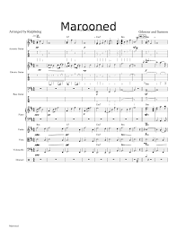 G you gotta get up and try try am f c g am f c g try. Pink Floyd The Division Bell Marooned Sheet Music For Piano Violin Drum Group Cello More Instruments Mixed Ensemble Musescore Com