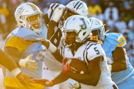 Turnovers pile up for Southern quarterback Harold Blood