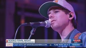 William Beckmann set to close out rodeo