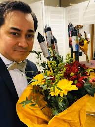 Portrait of Filipino tenors as Edgardo di Ravenswood