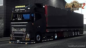 Download Volvo Fh16 Kogel Trailer 1 38 Mod For Euro Truck Simulator 2 At Modshost Visit Https Modshost Com Ets2 For More Trucks Volvo Truck Mods