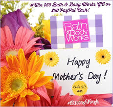There is a free shipping code that they can apply while placing the yes, bath & body works gift cards are available for all its users to purchase. 50 Bath Body Works Mother S Day Giveaway Powered By Mom