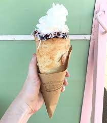 Chimney Cakes Chimneycake Vegandessert Vegan Restaurants Chimney Cake Dessert Restaurants
