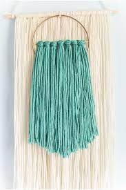 Easy Fiber Yarn Wall Art Home Made By Carmona Yarn Wall Art Yarn Wall Hanging Yarn Diy