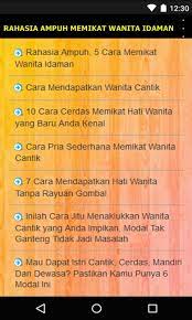Insya allah, anda akan lebih mudak memikat hati. Rahasia Cara Memikat Wanita Idaman Kita Terampuh Para Android Apk Baixar