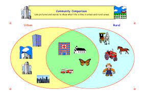Rural Urban Area Venn Diagram Farm Theme What Is Life About Venn Diagram