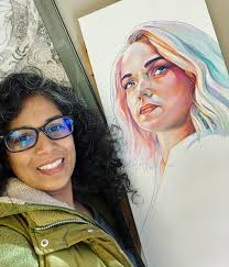 Pretty much completed Nurse Chapel's hair last night. The hard work of  starting in