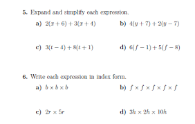 Basic Algebra Worksheet With Solutions Basic Algebra Basic Algebra Worksheets Algebra Worksheets