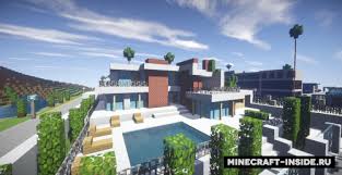 Andyisyoda explores past and present house design! Modern House Ep6 1 12 2 Karty Dlya Majnkraft Minecraft Inside