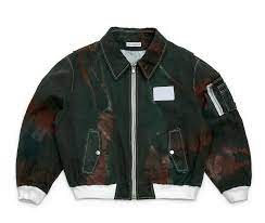 Gosha Rubchinskiy Tie Dye Bomber Jacket 545 Gbp Bomber Jacket Jackets Vintage Sportswear