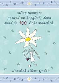 Geburtstag Plattdeutsch Blume Geburtstagswunsche Geburtstagskarte Plattdeutsch