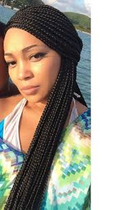 Big Box Braids Black And Grey Small Medium Box Braids Hair Styles Beautiful Braids Black Girl Braids