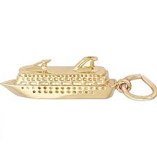 Browse a range of gold coast cruises including river, dinner, island & catch a crab cruises & more. 14k Gold Cruise Ship Charm By Rembrandt Charms
