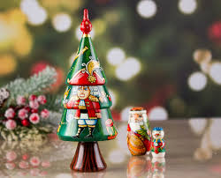 Christmas story santa claus matryoshka russian nesting dolls babushka 5 pcs. Christmas Tree 5 9 15cm Nutcracker Wooden Christmas Tree Christmas Decor Nesting Dolls Russian Christmas Nesting