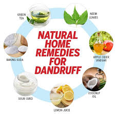 woman applying coconut oil as a natural home remedy for dandruff